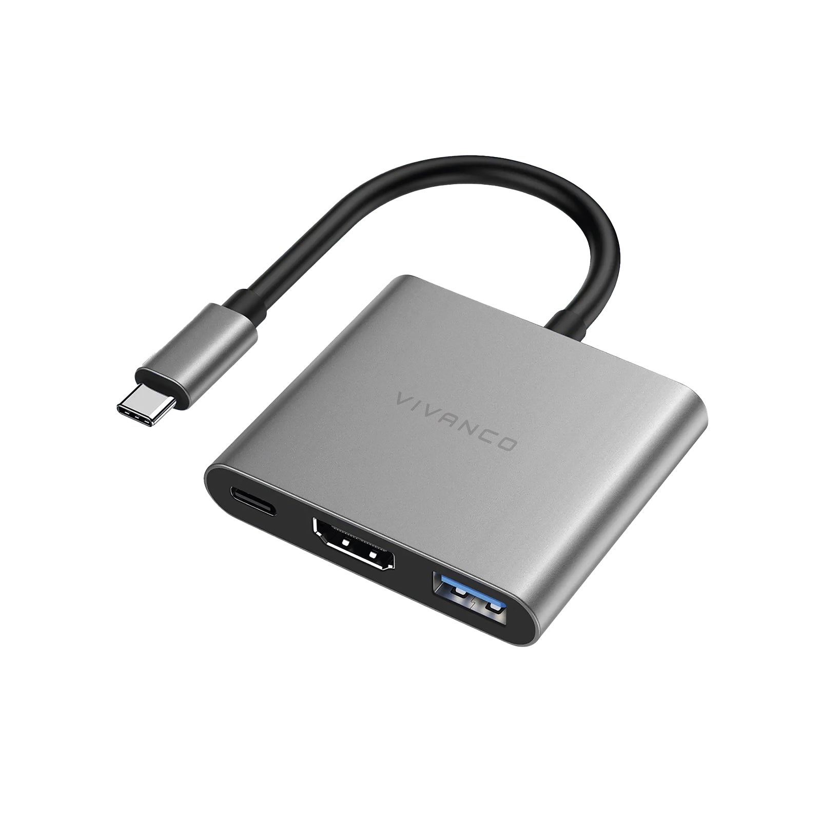 Hub USB-C 3in1 con HDMI 4k 60 Hz