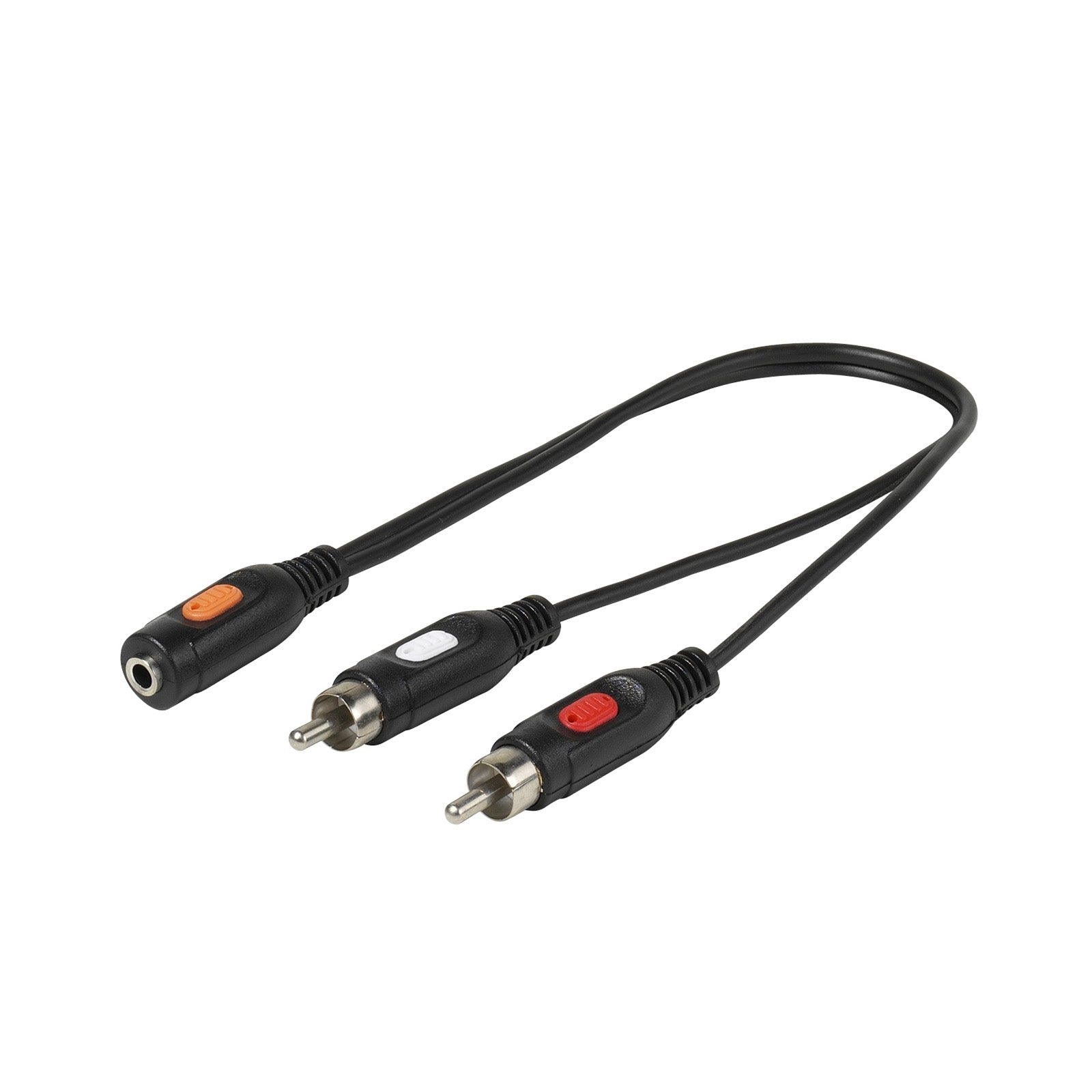 Cavo audio Jack 3,5 mm femmina a 2 RCA maschio