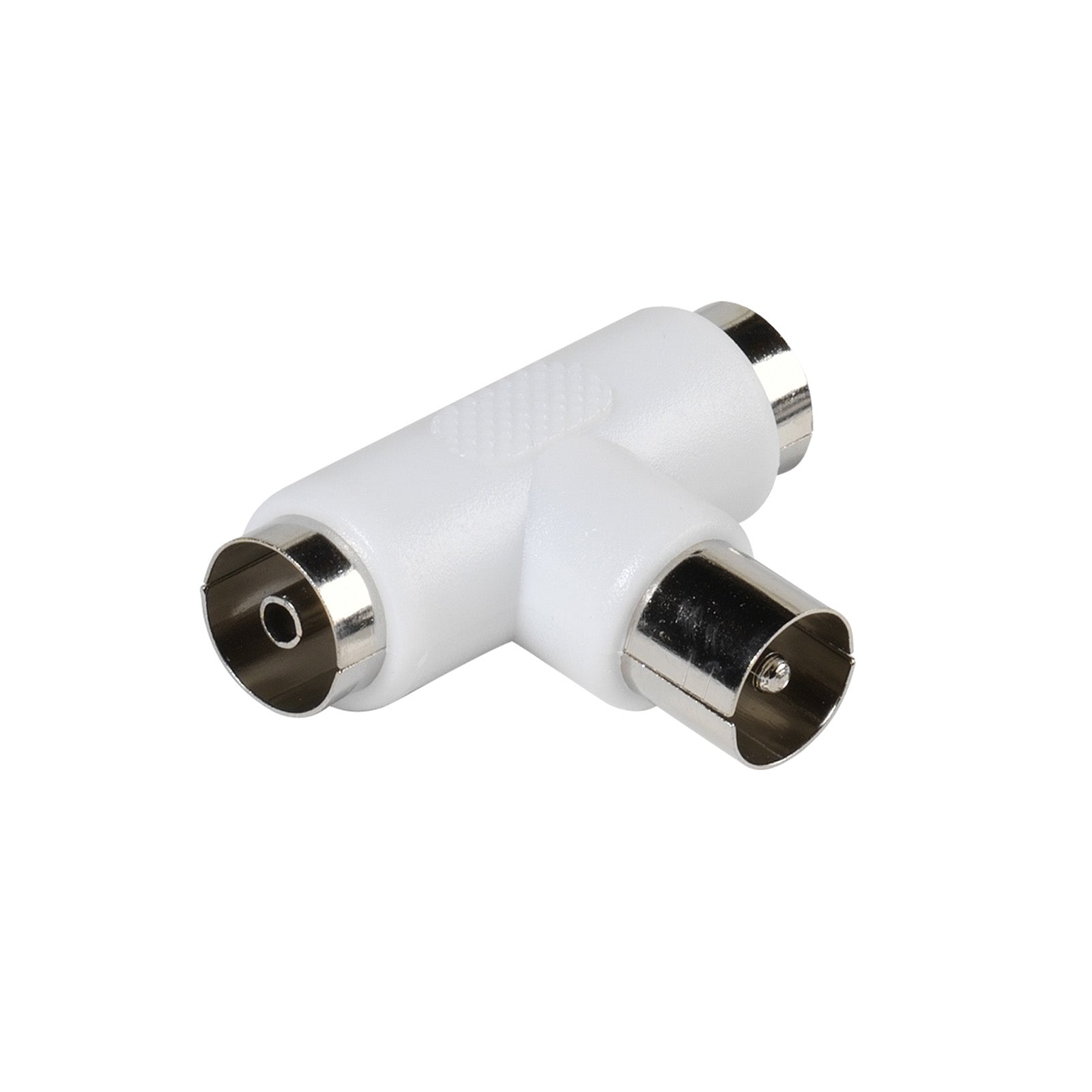 Splitter coassiale per antenna con 2 uscite femmina