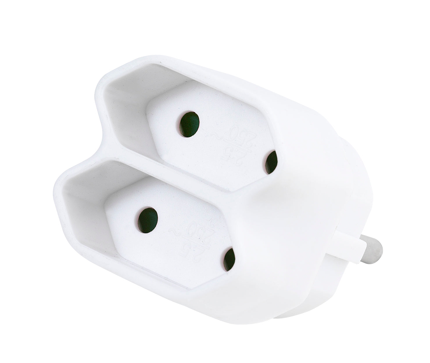 Sdoppiatore da Schuko a 2 prese europee