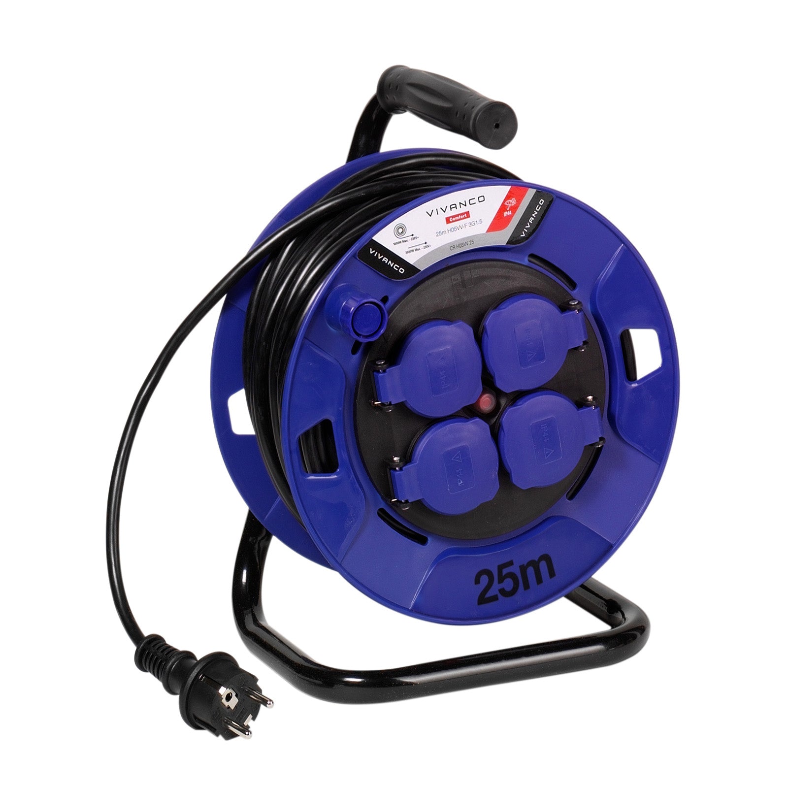 Prolunga multipresa per interni, 10 m