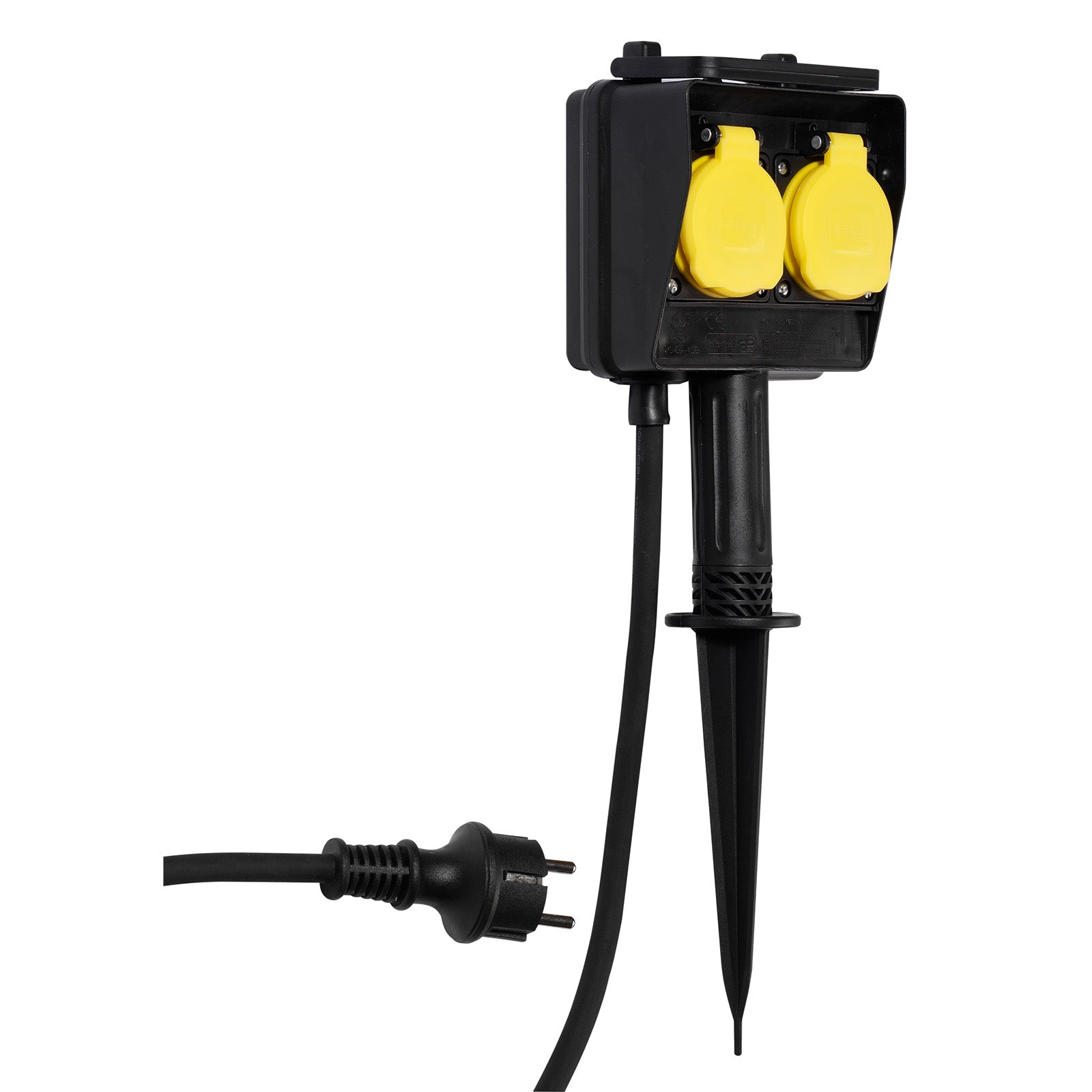 3m ground-fixable outdoor power strip