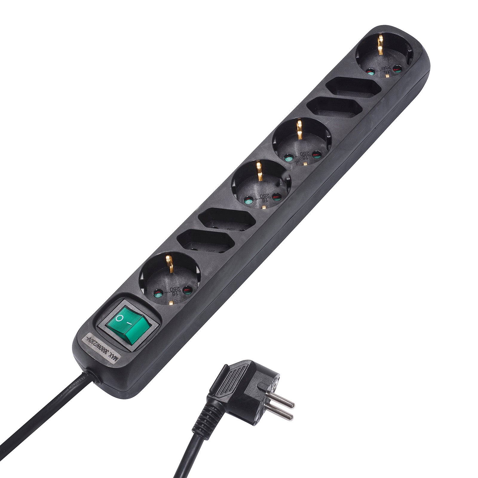 Regleta de 8 puertos