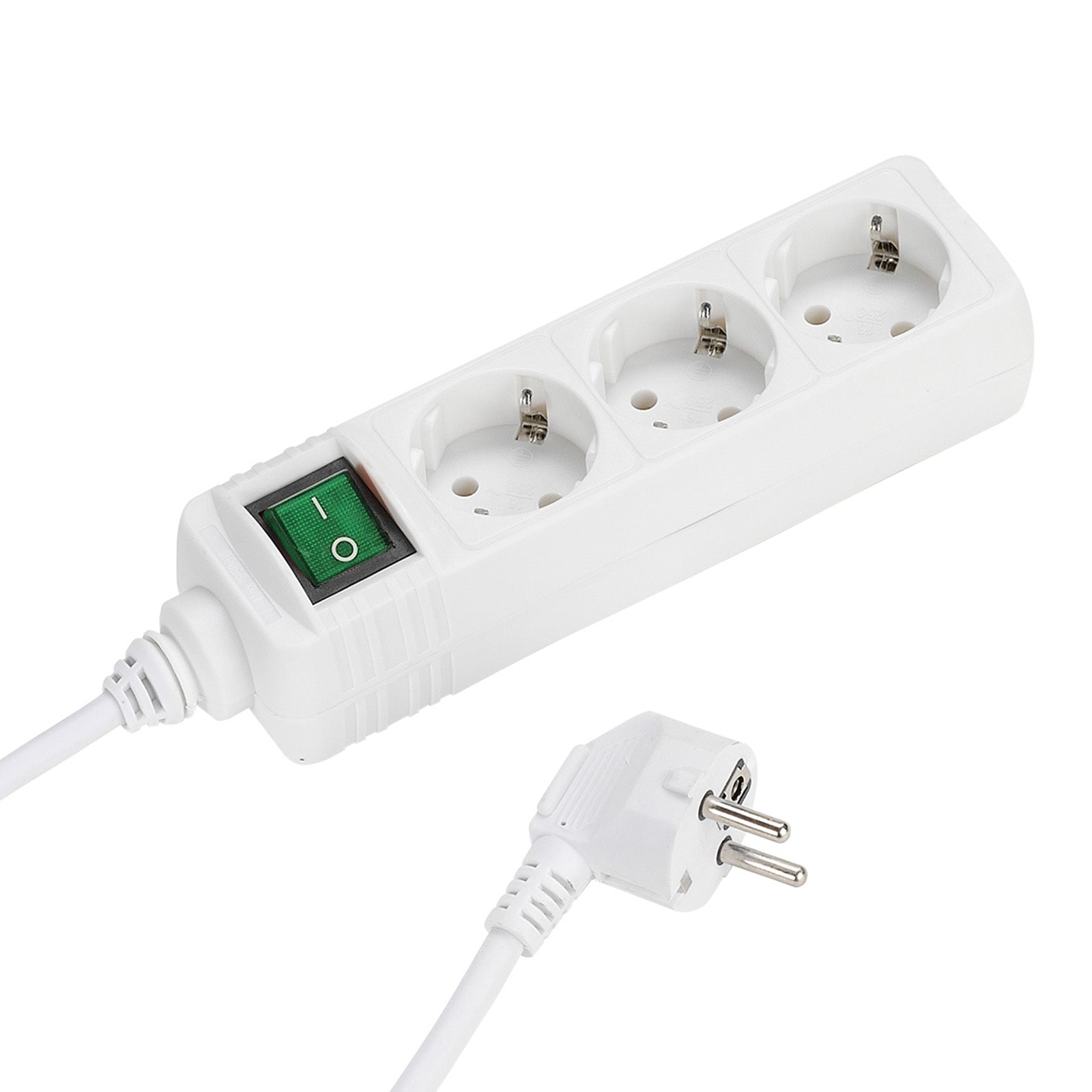 Multipresa a ciabatta con 3 prese Schuko