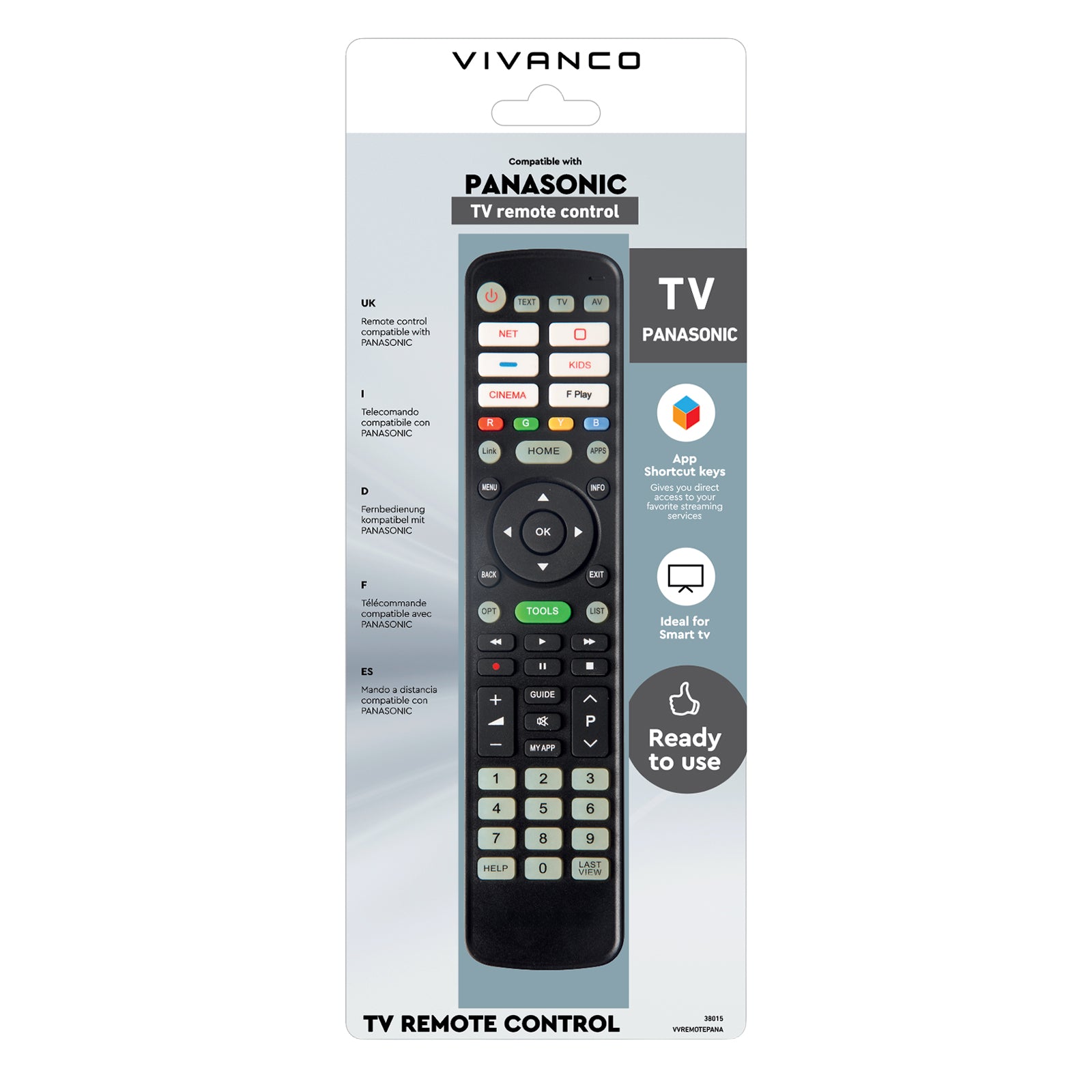 Telecomando per TV e Smart TV Panasonic