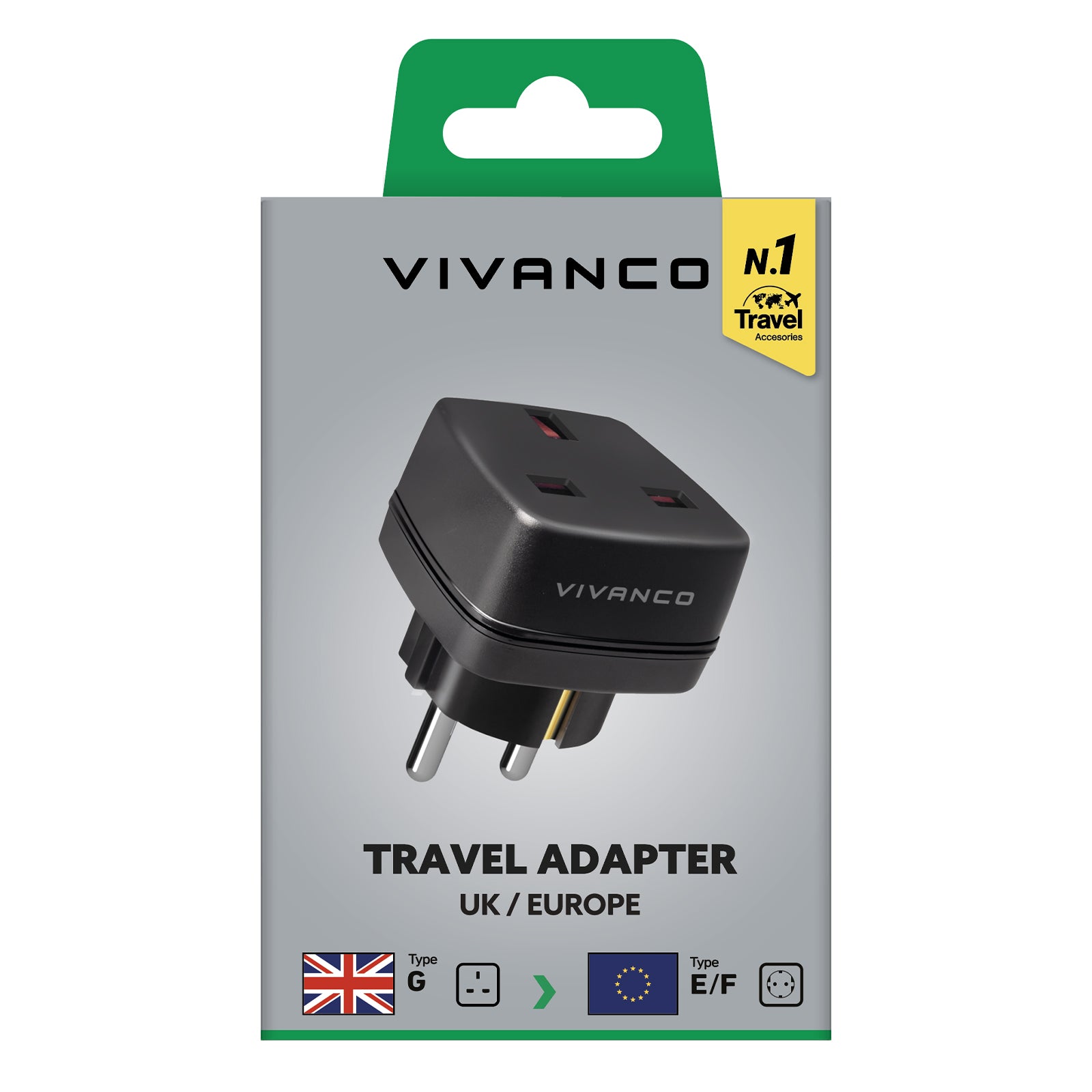 Spina da viaggio da UK a Schuko