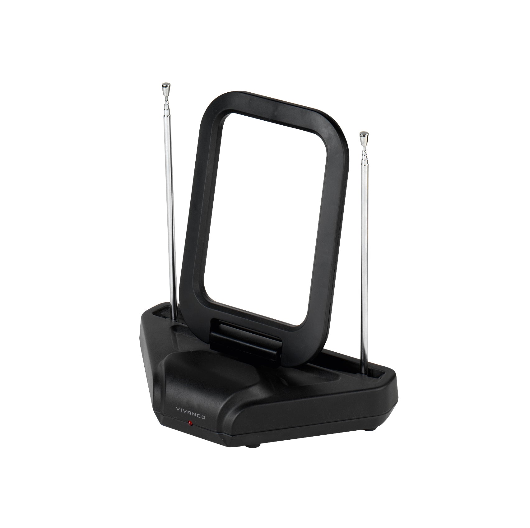 Antenna Full HD da interno con design ad anello, filtro LTE, cavo da 1,2 m