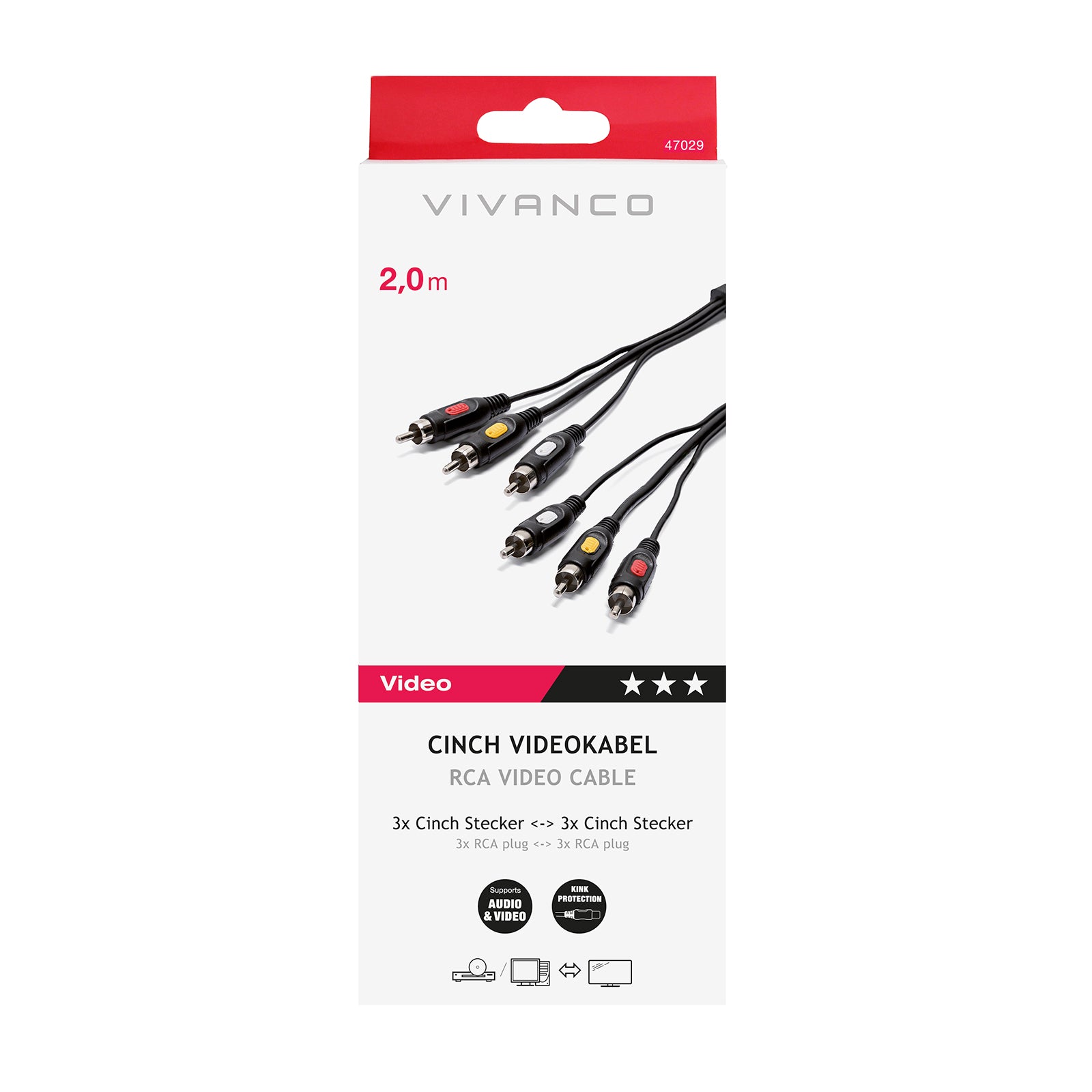 Cavo 3 RCA