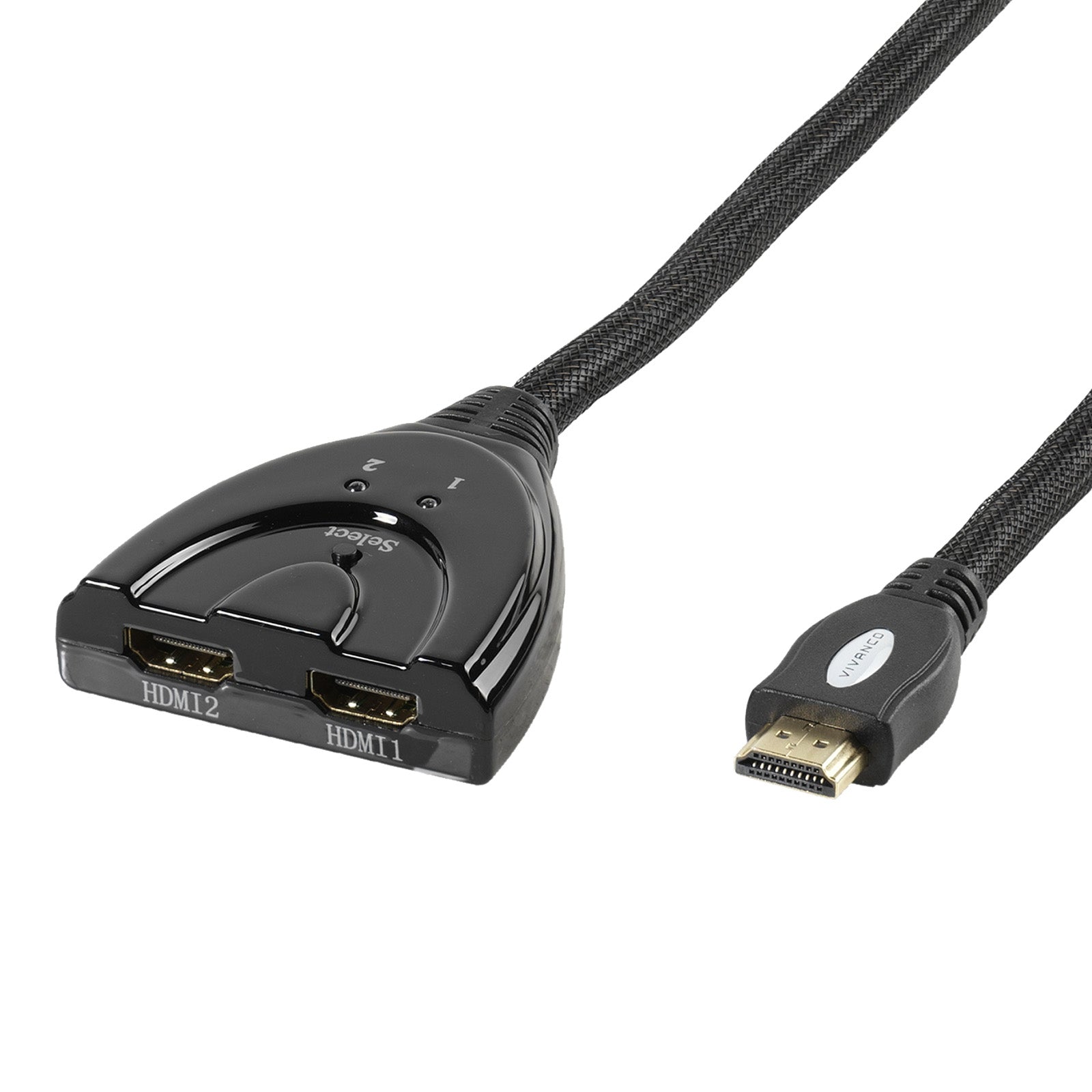 Commutazione automatica da 2 HDMI a 1