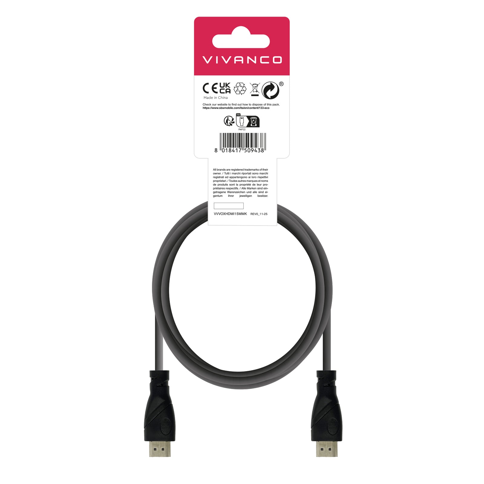 Cavo HDMI v. 1.4 - Full HD