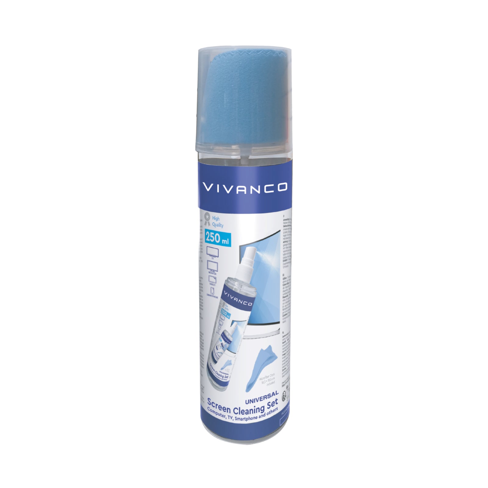 Spray per schermi con panno