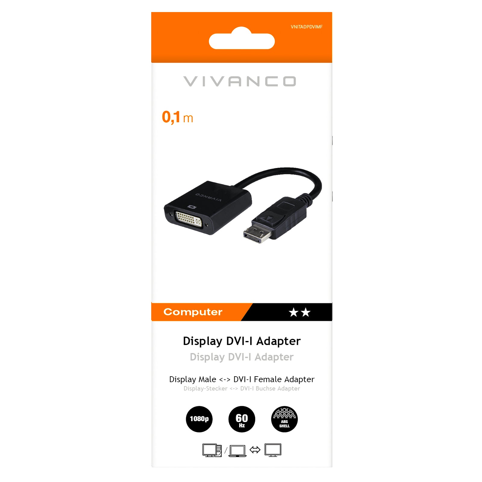 Adattatore DisplayPort/DVI-I