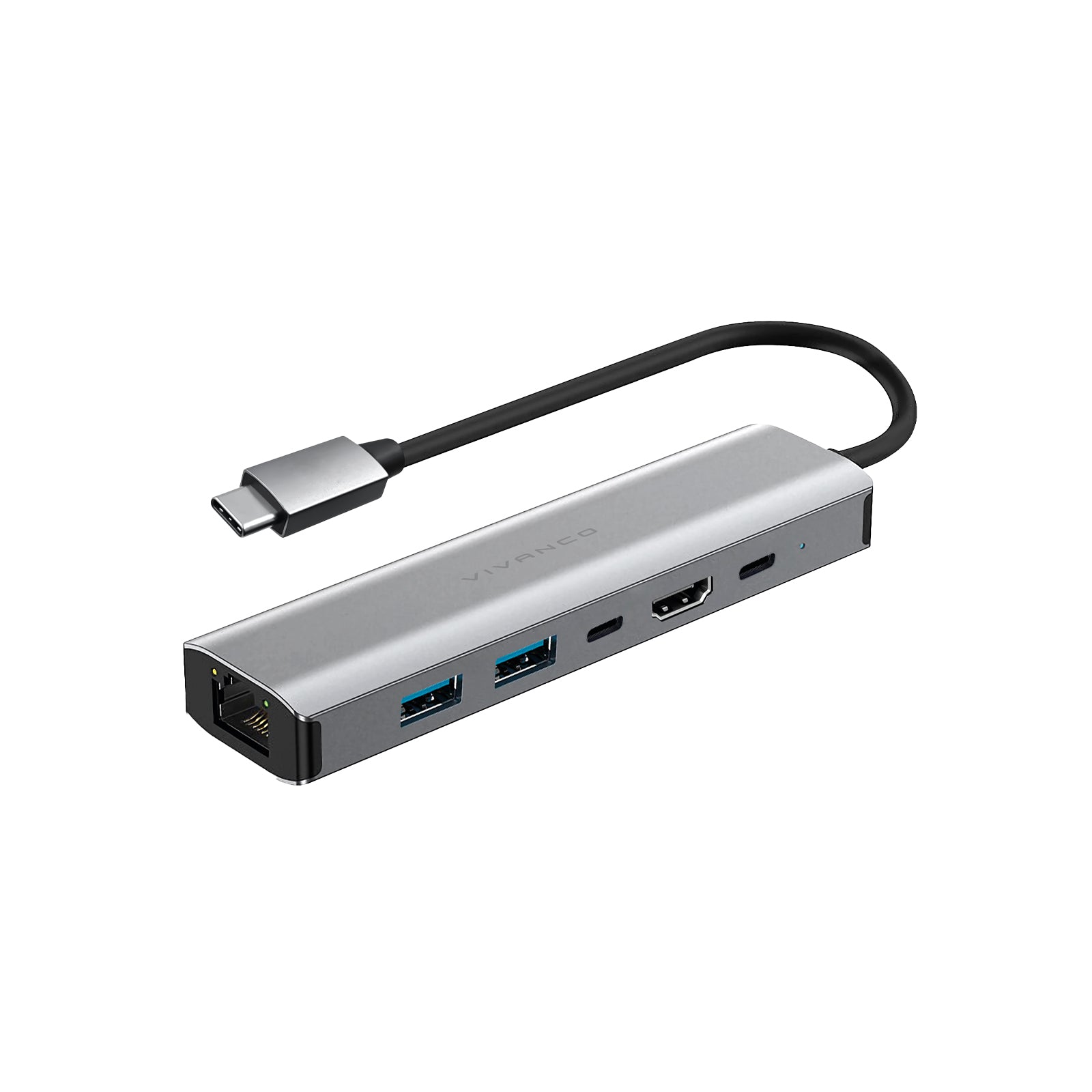 Multiport HUB 6in1 con Ethernet e HDMI 4k