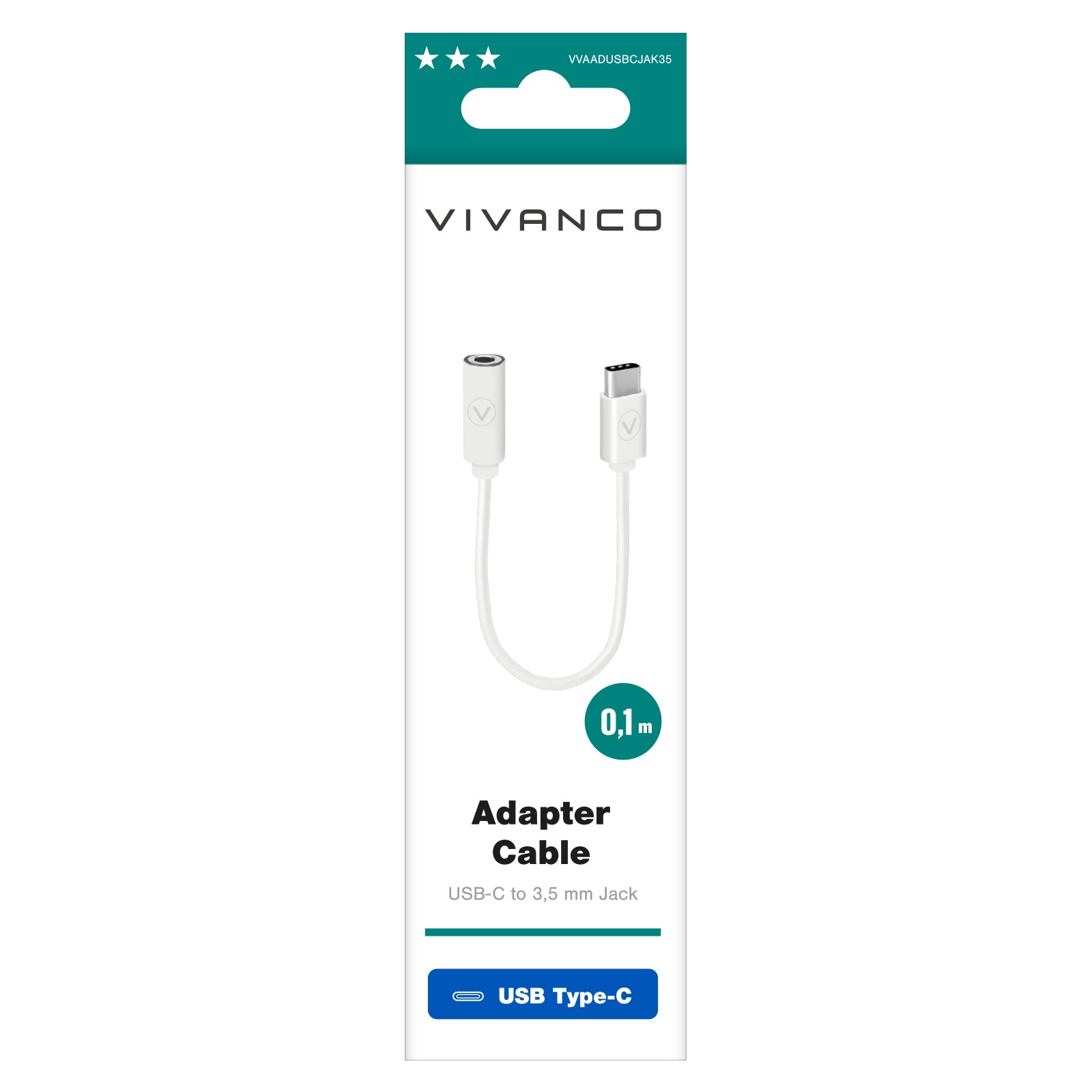 Adattatore da Jack 3,5 mm a USB-C