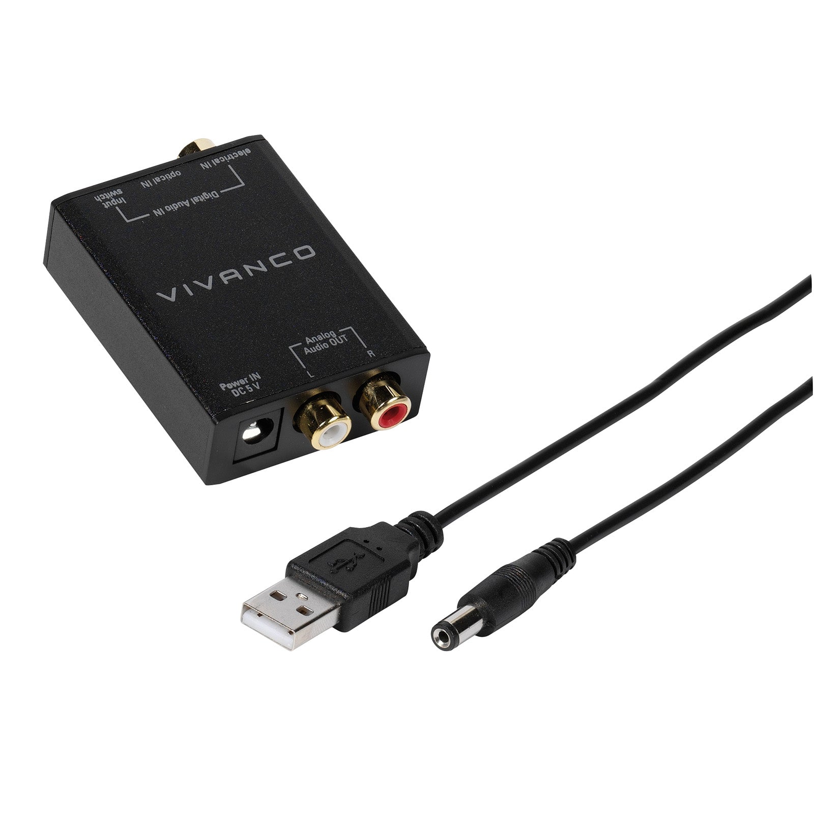 Convertitore Toslink a RCA/Jack 3,5 mm