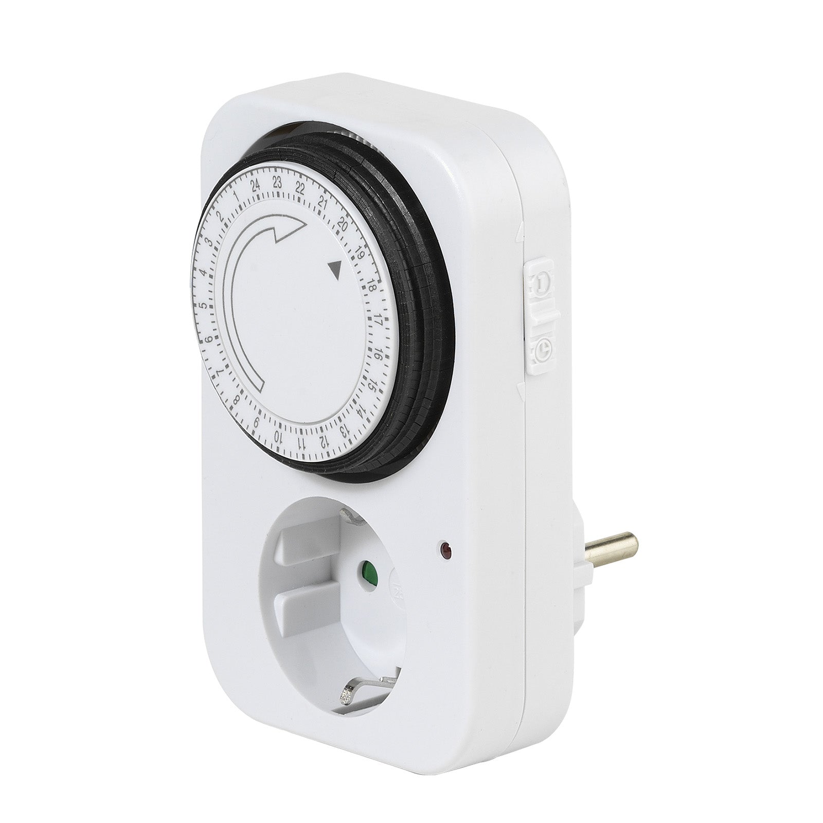 Presa con timer meccanico