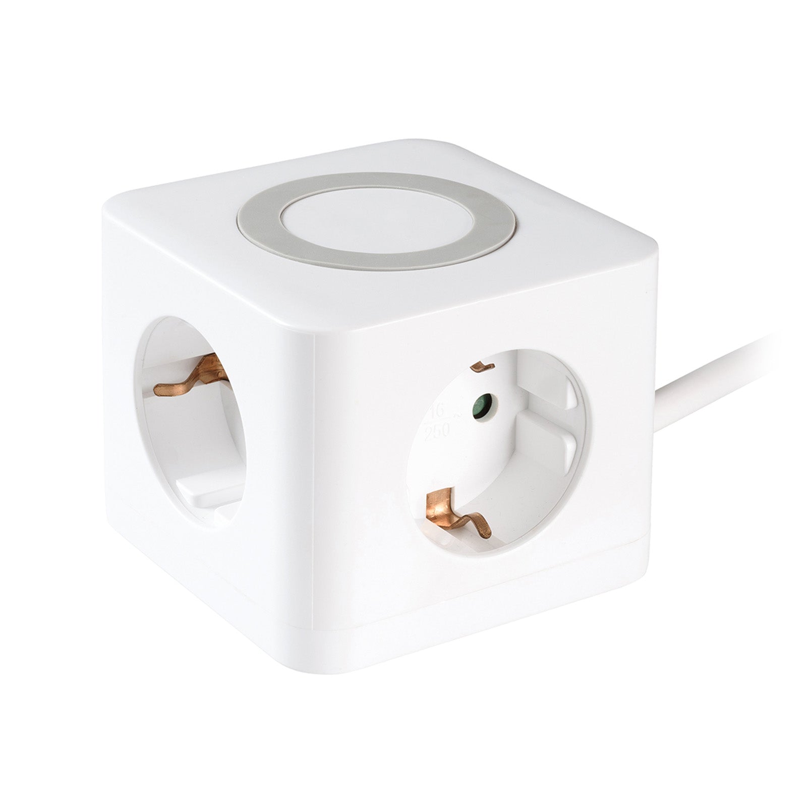 Cubo con prese Schuko, 2x USB-A e 1x USB-C