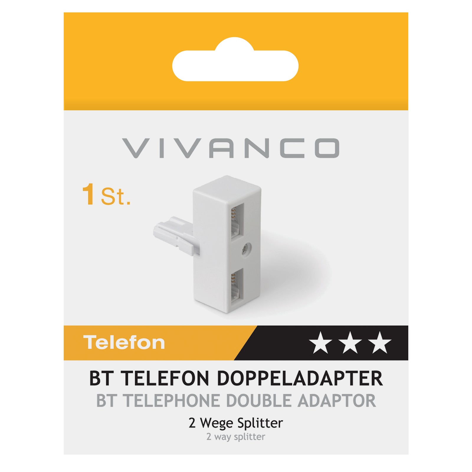 Adattatore doppio per telefono UK