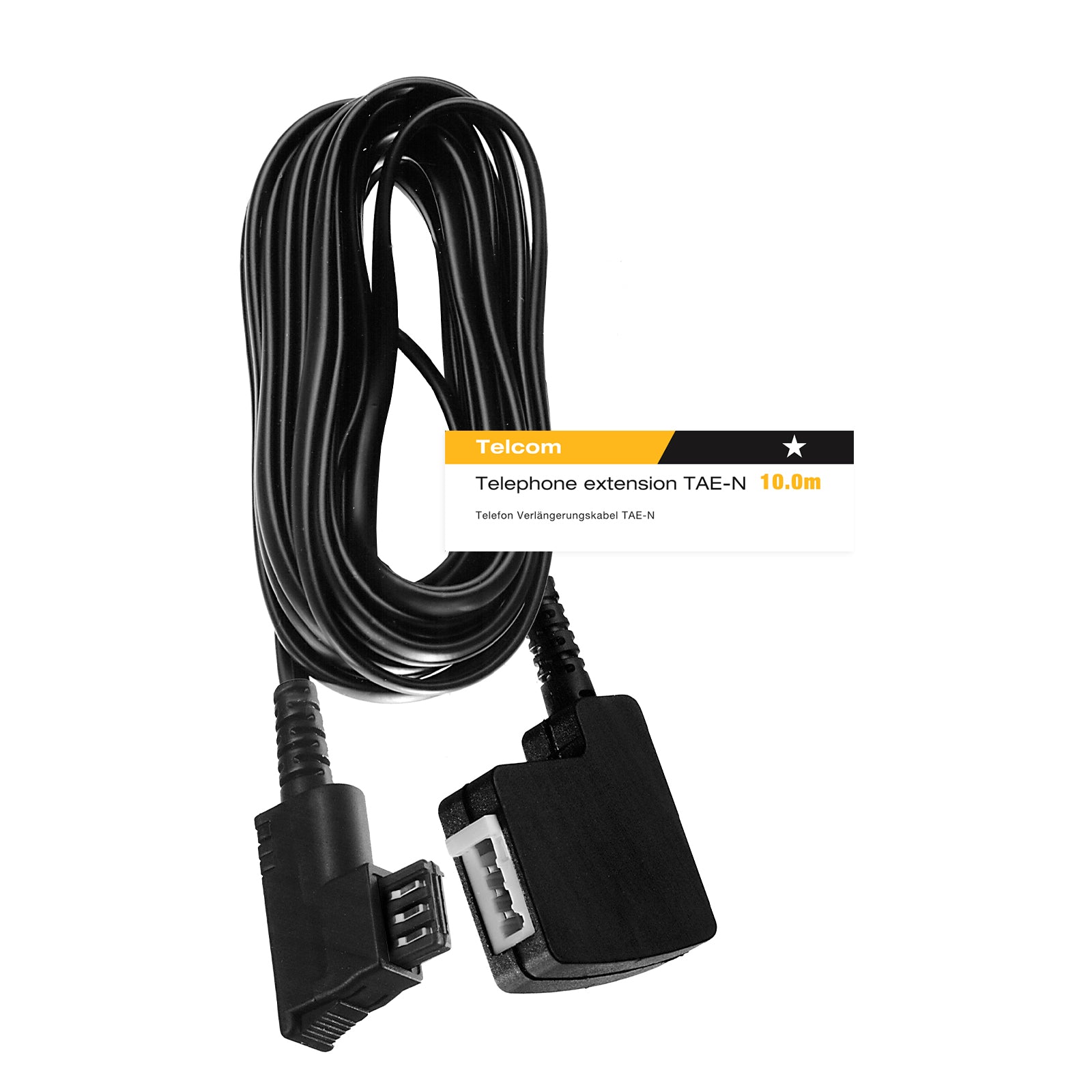 Cavo di prolunga per fax/modem con connettore TAE-N e presa TAE-N